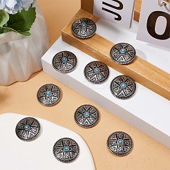 10 Sets Zinc Alloy Decorative Rivets&nbsp;BUTT-GF0001-20