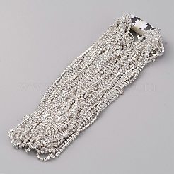 Iron with Glass Rhinestone Strass Chains&nbsp;CH-TAC0005-01D