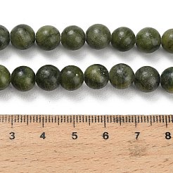 Natural Chinese Jade/Southern Jade Beads Strands&nbsp;G-P626-8mm-01