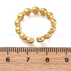 Brass Cuff Rings for Women Men&nbsp;LS-RJEW-C118-02G