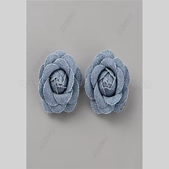 Denim Cloth Flowers&nbsp;DIY-WH0409-40A