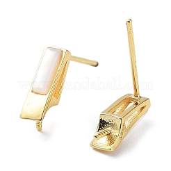 925 Sterling Silver Stud Earring Findings&nbsp;STER-G036-09G