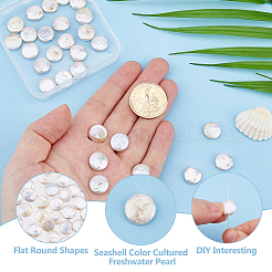 1 Strand Natural Keshi Pearl Beads Strands&nbsp;PEAR-HS0001-13