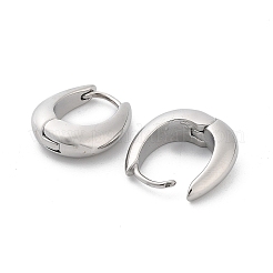 Non-Tarnish 304 Stainless Steel Hoop Earrings&nbsp;EJEW-H115-37P