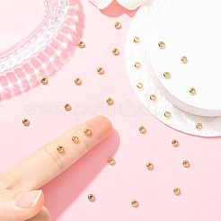 SHEGRACE Rondelle Brass Beads&nbsp;XGRPCU131-252G