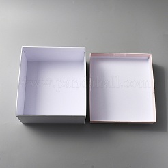 Bowknot Paper Jewelry Gift Boxes&nbsp;LS-CON-WH0092-21
