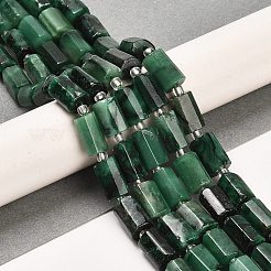 Natural Fuchsite Beads Strands&nbsp;G-G068-A05-01-1