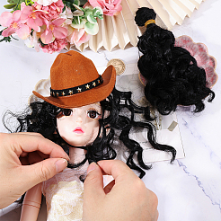 PP Hair Doll Wig Hair&nbsp;DIY-WH0349-395B-03