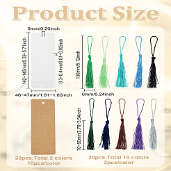 Blank Kraft Paper Card&nbsp;DIY-LP0002-43