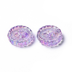 Transparent Acrylic Beads&nbsp;X-TACR-K004-03