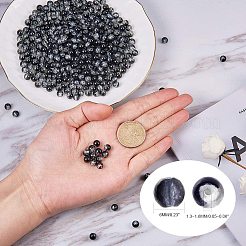 Spray Painted Crackle Glass Beads&nbsp;CCG-PH0002-17