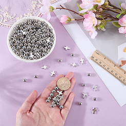 600Pcs 2 Styles CCB Plastic Beads&nbsp;CCB-SP0001-15A