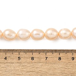 Natural Cultured Freshwater Pearl Beads Strands&nbsp;PEAR-I007-01F-07B
