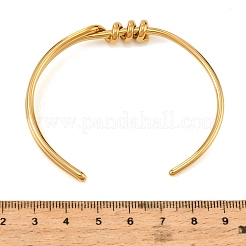 304 Stainless Steel Triple Knot Open Cuff Bangles for Women&nbsp;SA-CBAABBA-10G