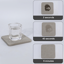 Diatomaceous Earth Coaster&nbsp;AJEW-WH20064-29