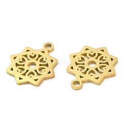 Ion Plating(IP) 304 Stainless Steel Charms&nbsp;STAS-J042-03G