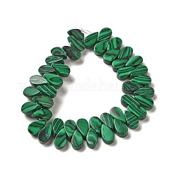 Synthetic Malachite Beads Strands&nbsp;G-B064-B07