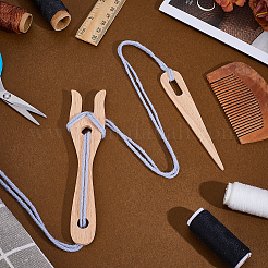 Wooden Knitting Loom Plexer&nbsp;DIY-WH0591-144A