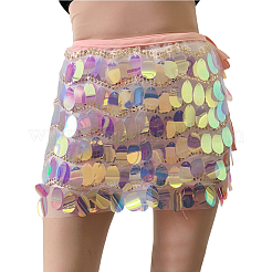 Alloy Teardrop Waist Belt&nbsp;AJEW-WH20008-13B