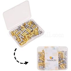 Brass Screw Clasps&nbsp;KK-PH0035-65