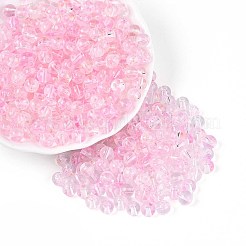Baking Paint Transparent Glass Beads&nbsp;DGLA-T004-08K
