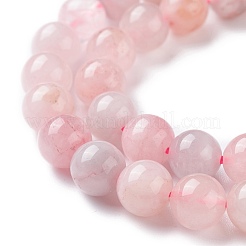 Natural Rose Quartz Beads Strands&nbsp;G-F591-04C-8mm