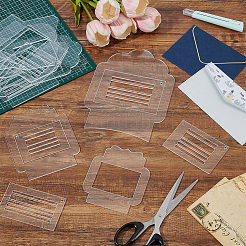 7Pcs Acrylic Templates&nbsp;DIY-BC0016-75