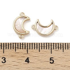 Natural White Shell Connector Charms&nbsp;KK-A207-04G