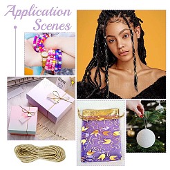 4 Bundles Round Elastic Cord&nbsp;OCOR-OC0001-84E