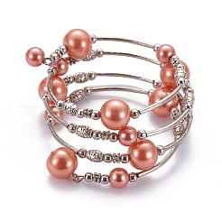 Glass Beads Bracelets&nbsp;BJEW-MSMC002-29