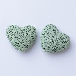 Unwaxed Natural Lava Rock Beads&nbsp;G-F327-M