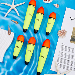 6Pcs 3 Styles EVA Fishing Foam Float Fishing Rig Float&nbsp;AJEW-HY0001-67