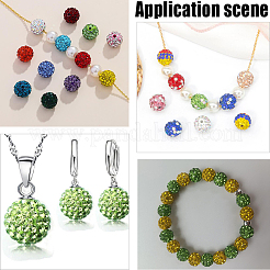 Resin Rhinestone Beads&nbsp;RESI-PA0001-44B