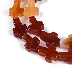 Natural Red Agate Beads Strands&nbsp;G-I369-A20-02