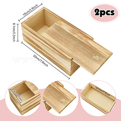 Wood Document Storage Box&nbsp;WOCR-WH0004-032A