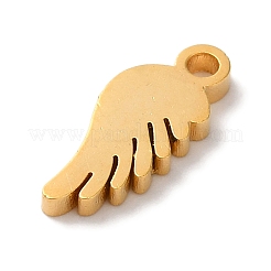 PVD Vacuum Plating 304 Stainless Steel Charms&nbsp;STAS-L081-032G