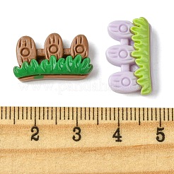 Opaque Resin Decoden Cabochons&nbsp;RESI-K038-06