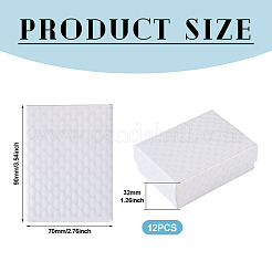 Rhombus Textured Cardboard Gift Storage Boxes&nbsp;LS-CON-TAC0010-03A-01