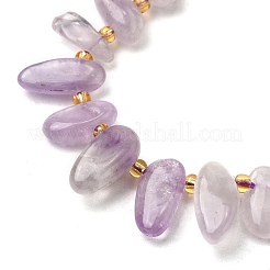 Natural Amethyst Beads Strands&nbsp;G-Z091-A02