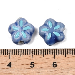 Handmade Porcelain Enamel Beads&nbsp;PORC-G016-07O