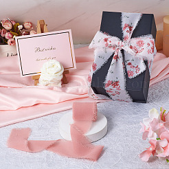 3 Rolls 3 Styles Polyester Printed Ribbons&nbsp;OCOR-TA0001-54