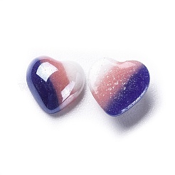 Opaque Glass Cabochons&nbsp;GGLA-S038-08A-7x7