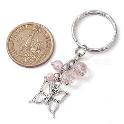 Alloy Glass with Iron Keychain&nbsp;KEYC-JKC00772