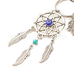 Tibetan Style Alloy Pendant Keychain&nbsp;KEYC-JKC00316