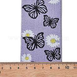 5M Nylon Flower Butterfly Jacquard Elastic Wide Bands&nbsp;OCOR-XCP0002-44