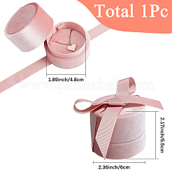 Column Velvet Finger Ring Package Boxes&nbsp;CON-SC0001-21B