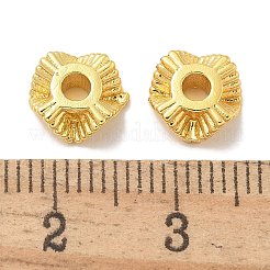 Rack Plating Brass Spacer Beads&nbsp;KK-L224-038G