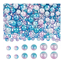 3 Sets 3 Styles Plastic Imitation Pearl Beads&nbsp;FIND-PH0020-95