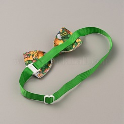Adjustable Cloth Pet Bow Ties&nbsp;AJEW-WH0258-563L