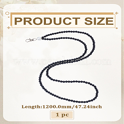 1Pc Plastic Imitation Pearl Beaded Dress Helpers&nbsp;DIY-LP0004-10B